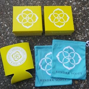 Kendra Scott Jewelry Box Bag Koozie Set